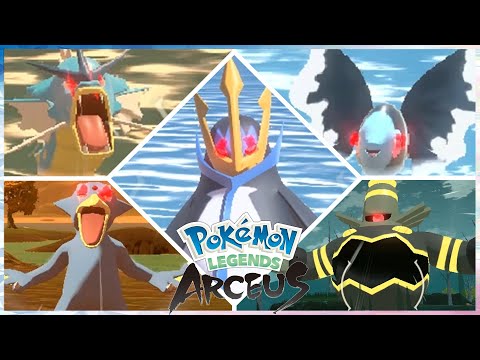 EVERY ALPHA POKÉMON IN THE COBALT COASTLANDS | POKÉMON LEGENDS ARCEUS
