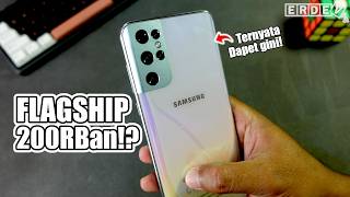 Download lagu COBAIN HP FLAGSHIP SAMSUNG, TAPI YANG INI TERLALU MURAH! - Samsung Galaxy S21 Ultra 200 Ribuan mp3