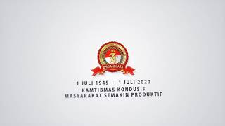 Download lagu LOGO DAN TEMA HUT POLRI KE 74 TAHUN 2020 | 5 VIDEO INTRO mp3