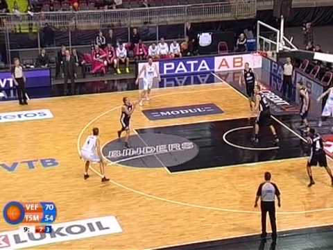 VEF - Tsmoki-Minsk Highlights 01.12.2012