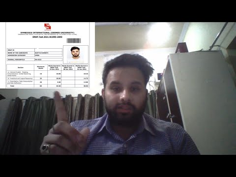 My SNAP Score | My SNAP Marks | SNAP Result Scorecard with Percentile | SNAP Colleges Calls