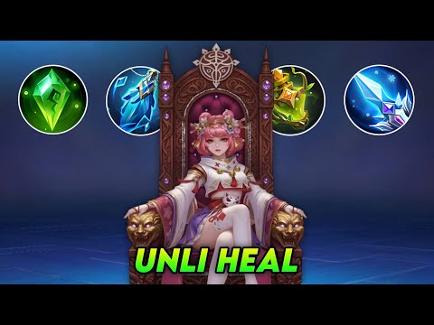 2026 ANGELA BEST UNLIMITED HEAL BUILD!! (100% BROKEN) - Mobile legends