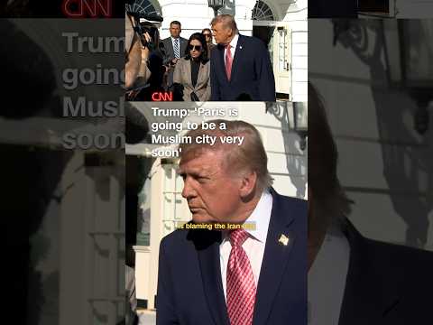 Trump: ‘Paris is going to be a Muslim city very soon’