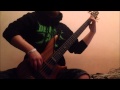 Carnifex - Lie To My Face (bass cover) 