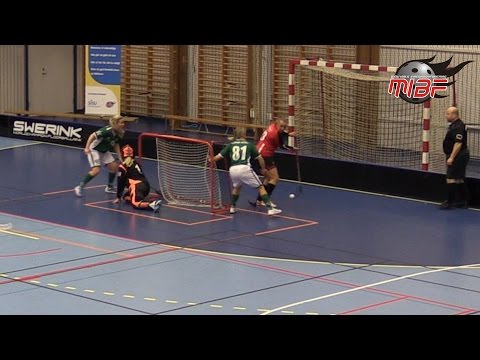 Mölndals IBF Nicole Skager gör ett fint zorro mål