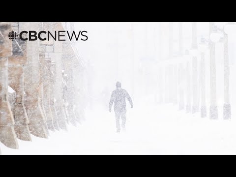 Snowfall triggers orange alert for Toronto, Ottawa areas from Environment Canada