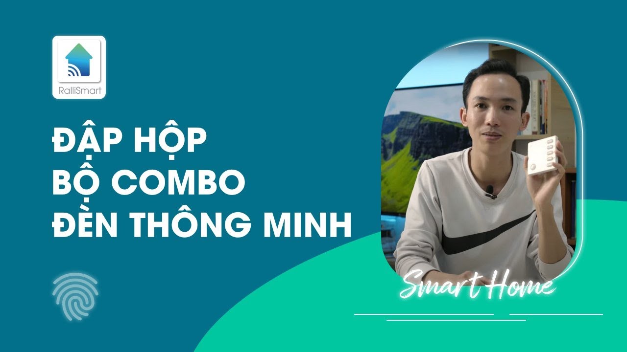 Đập hộp bộ combo đèn thông minh || Rạng Đông