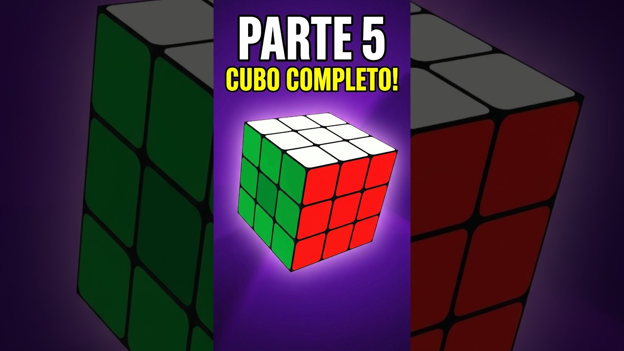 Cubo mágico mais fácil que isso impossivel 5 de 5