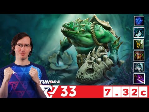 [DOTA 2] TUNDRA.33 the TIDEHUNTER [OFFLANE] [7.32c] [2]