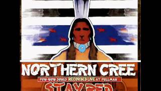 Northern Cree. War Cry. Pow wow Drum Song.