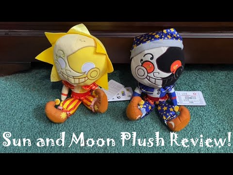 FNAF Sun and Moon Plush Review!