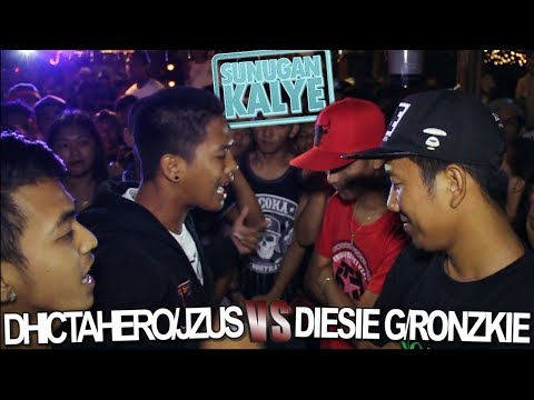 Jzus & Dhictah vs Diesie G & Ronzkie