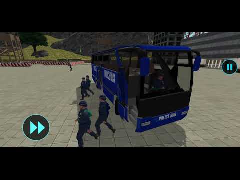 Police Bus Driving Simulator Off Road Transport Duty - Android GamePlay