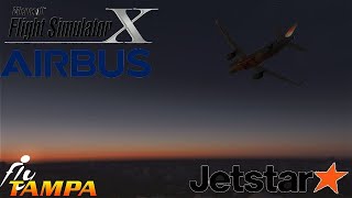 (FSX:SE) (YSSY Sydney Intl to YMML Melbourne Intl and return) JST513 Jetstar A320-200