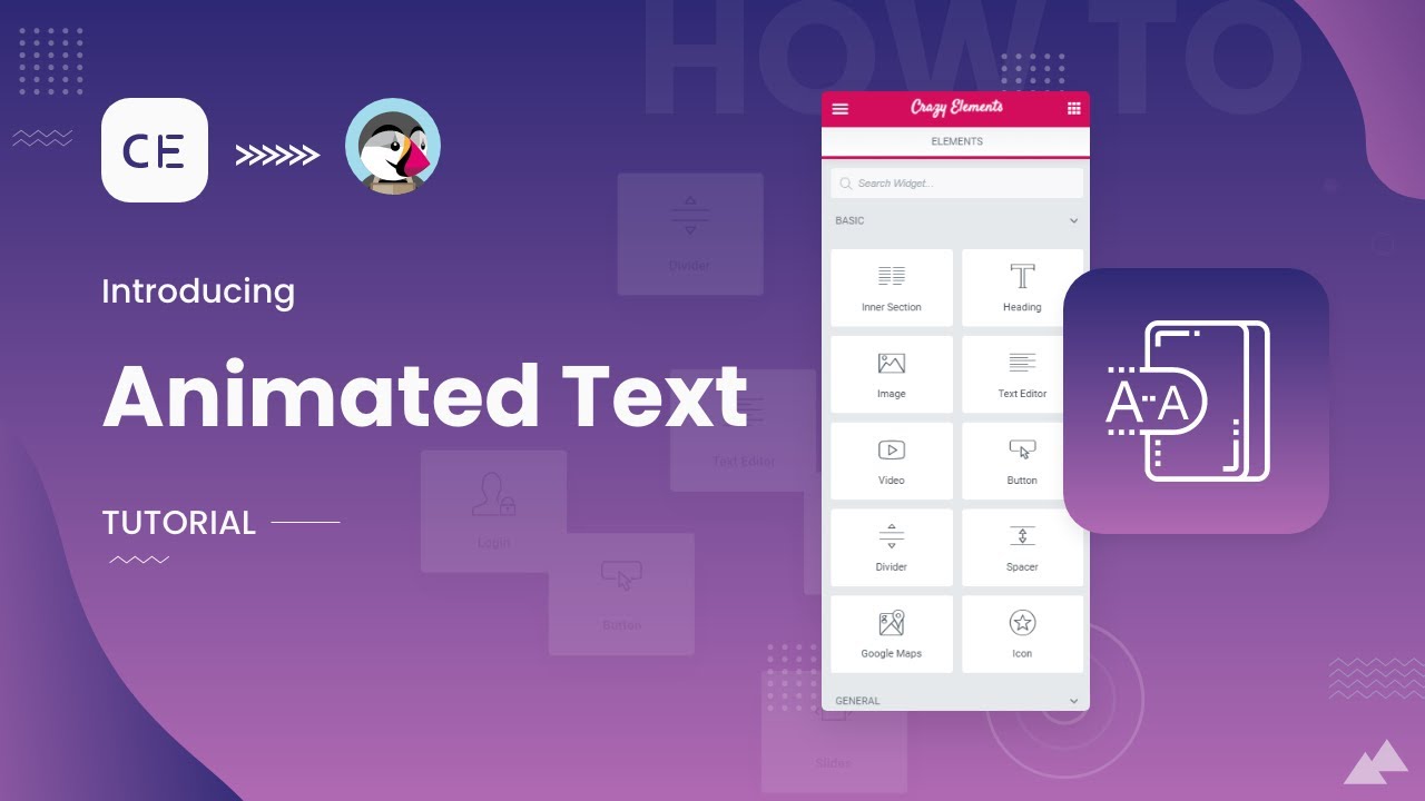 How to Use Animated Text Using Crazy Elements | PrestaShop | Elementor Based Page Builder