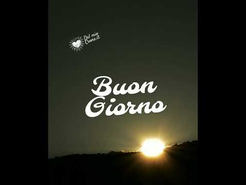 Buongiorno con alba