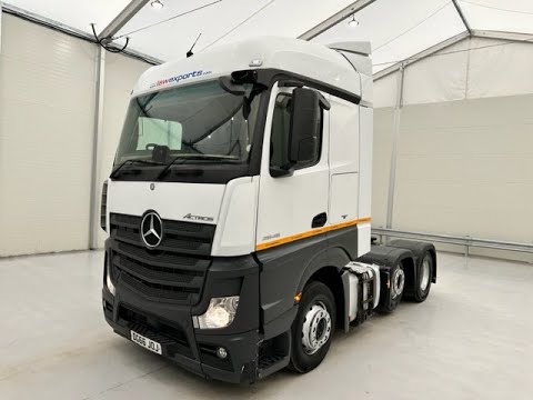 DG66 JOJ - Mercedes Actros 2545 6x2 Midlift Tractor Unit | Law Truck Centre UK
