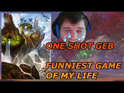 ONE SHOT GEB AND THE FUNNIEST GAME I'VE HAD? (Cried laughing) - Grandmasters Ranked 1v1 Duel - SMITE