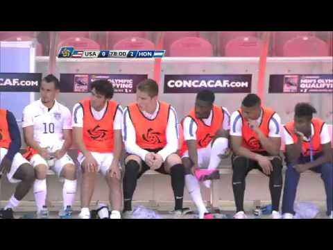 Yellow card USA - No.17 Jerome KIESEWETTER #CMOQ2015 #CONCACAF @ussoccer @FenafuthOrg