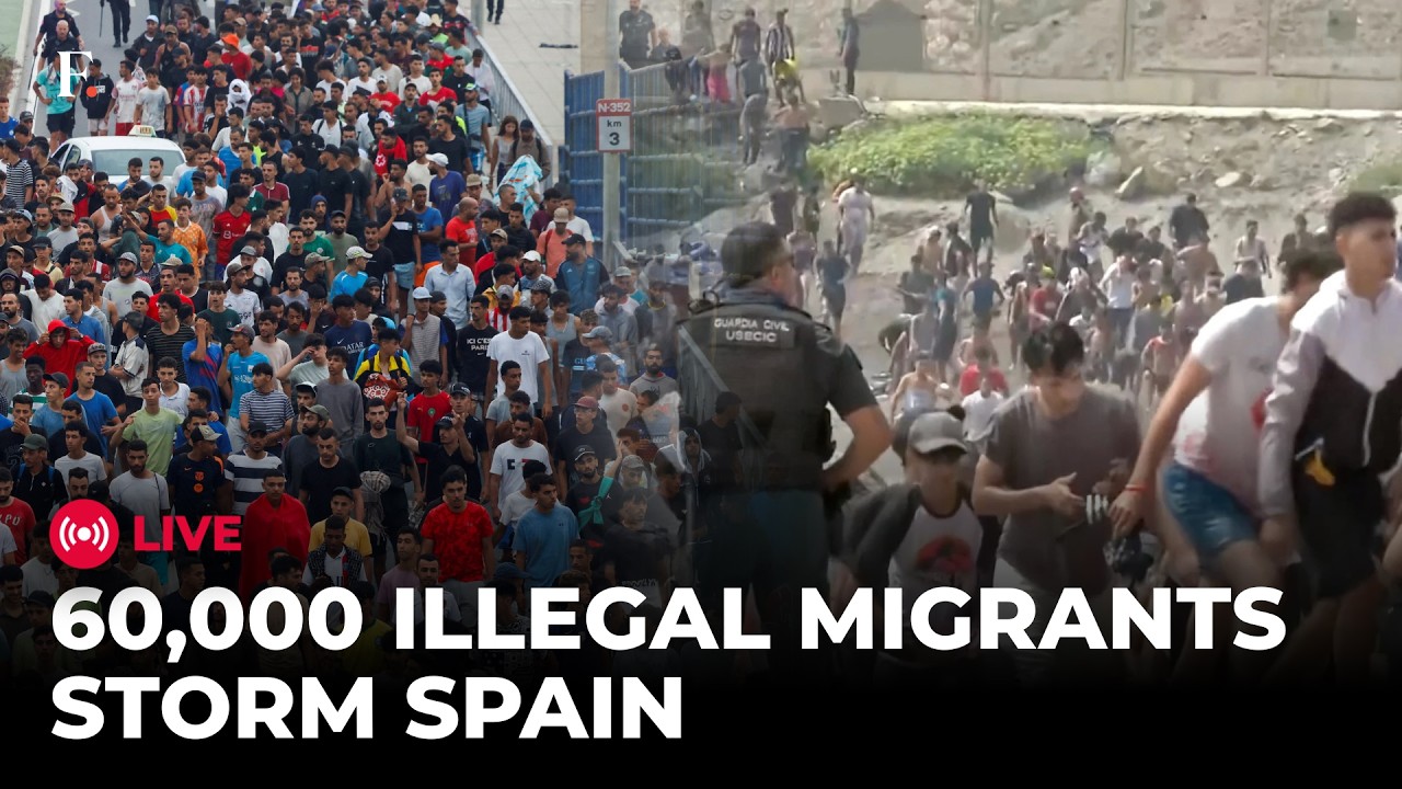 Spain Migrant Crisis LIVE: Spain Sends 25,000 Migrants Back to Morocco after Crossing Ceuta