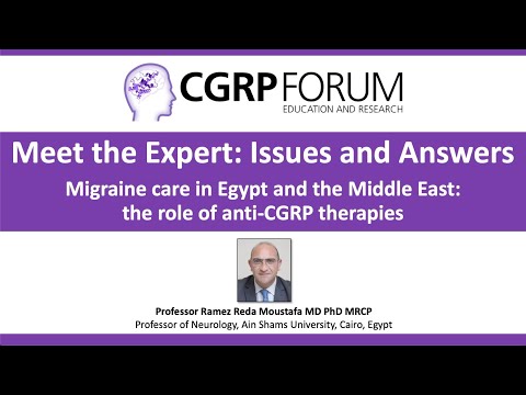 In the Middle East, how common is migraine and what medicines are used?
