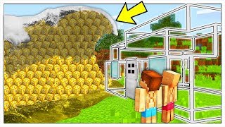 ONDA GIGANTE DI LUCKY BLOCK CONTRO BASE INVISIBILE! - Minecraft ITA