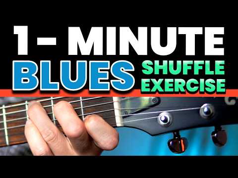 The 1-Minute Game-Changing BLUES SHUFFLE Workout 🎸