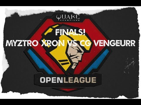 Quake Open League Season 5 Finals - EU Elite - myztro Xron vs CG vengeurR