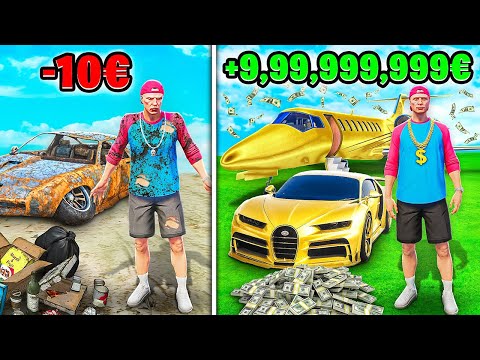Von ARM zu MILLIONÄR in GTA 5 RP! 🤑