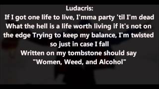 Ludacris - Rest of My Life Ft Usher Lyrics