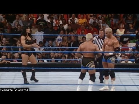 Chyna and Billy Gunn vs Hardcore Holly and Crash Holly:WWF Smackdown September 16,1999