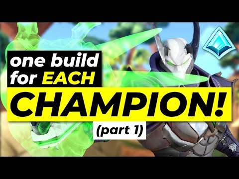 One Build For EVERY Paladins Champion! - Part 1 (2024)
