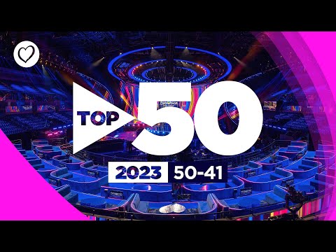 Eurovision Top 50 Most Watched 2023 - 50 to 41 | #UnitedByMusic