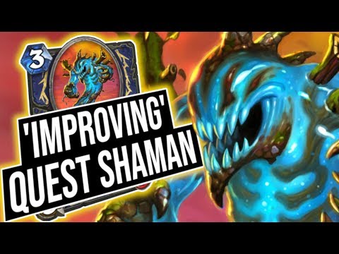 'Improving' My Tier 1 Quest Shaman Deck! | Saviors of Uldum | Hearthstone