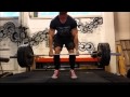 Deadlift 190kg x 8 | 25.8.2015