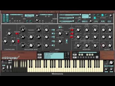 Minimonsta Tutorial using the Minimoog LFO