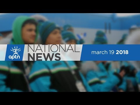 APTN National News March 19, 2018 – Arctic Winter Games open, Marleen Poitras