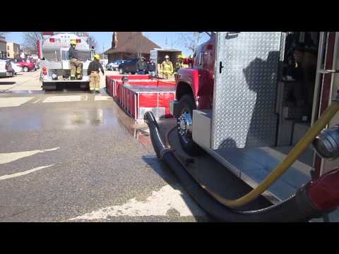 Fol-Da-Tank's Single Lane Tank in Use - Whitewater, Wisconsin