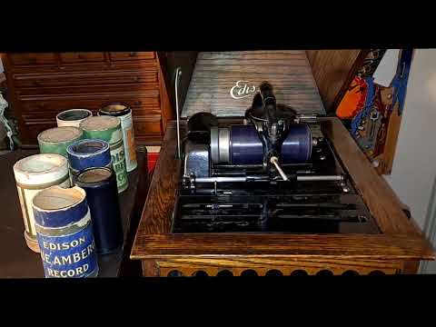 Naval Reserve March. Edison Blue Amberol Cylinder 3387 from 1918. Composed by Sousa. Military Band