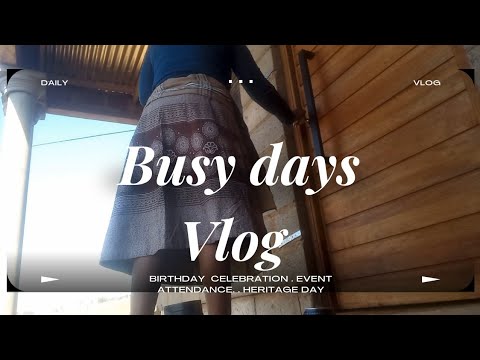 VLOG: Attending an event / Birthday / Makoti duties continue/Rural life /home owner/EC 