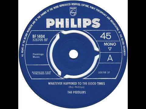 UK New Entry 1965 (104) The Peddlers - Whatever Happened To The Good Times
