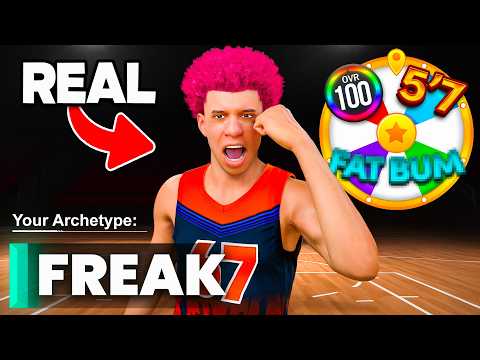 The CRAZIEST Build Name Ever? Wheel of Rarest Builds on NBA 2K26