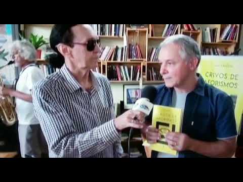 Pré-lançamento do livro Crivos de Aforismos no Espaço Aroeira