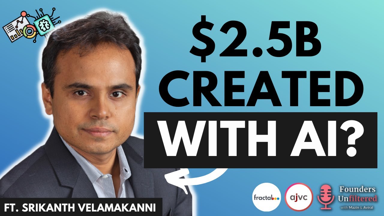 Srikanth Velamakanni: Transforming Data into Insights with Fractal Analytics - A Success Story in AI-driven Business Solutions