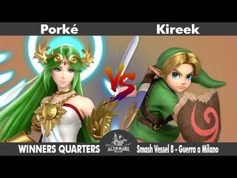 Smash Vessel 8 - Guerra a Milano! - Winners Quarters - Porké (Inkling, Palutena) vs Kireek (YL)