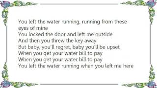 Geno Washington - You Left the Water Running Lyrics