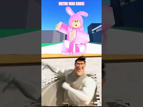 Mipan & Zuzuzu | Metro Man Dance #roblox #metroman #mipan #zuzuzu #mipanzuzuzu