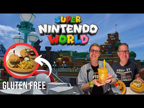 We had a SUPER Time Eating Gluten Free at SUPER NINTENDO WORLD at Epic Universe at Universal Orlando
