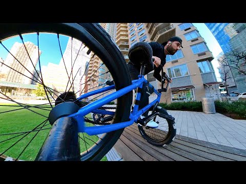 POV BMX Riding in Midtown NYC