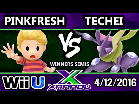 S@X 145 - Pink Fresh (Pit, Lucas) Vs. Techei (Greninja) SSB4 Winners Semis - Smash Wii U - Smash 4